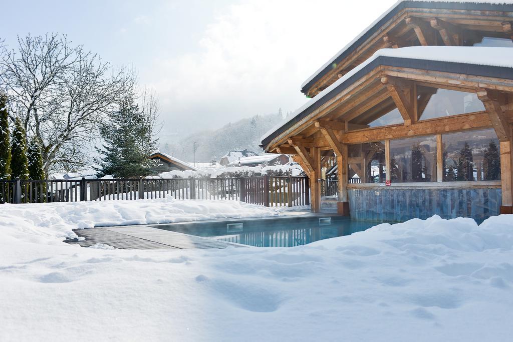 Hotel-Spa Le Morillon Charme & Caractere Exterior foto